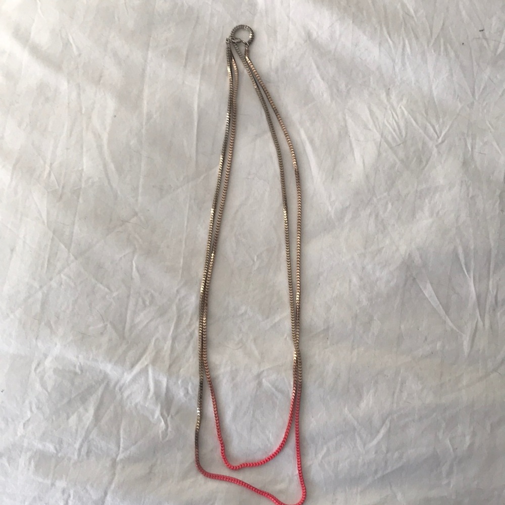 Double strand necklace